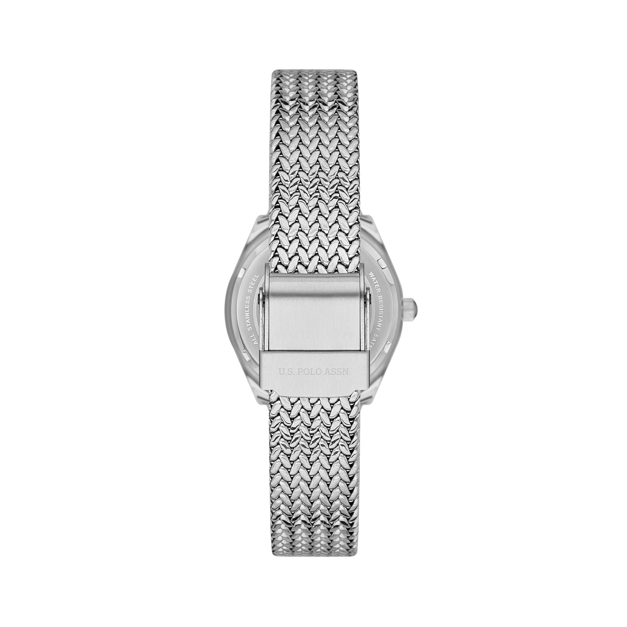 U.S. Polo Assn. Stile Stainless Steel Bracelet Analog Watch for Women, 29mm