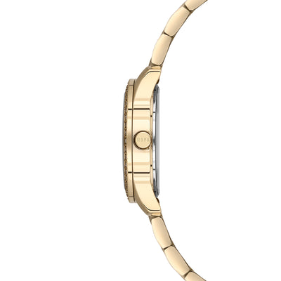U.S. Polo Assn. Novelties Stainless Steel Bracelet Analog Watch for Women, 28mm