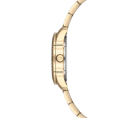 U.S. Polo Assn. Novelties Stainless Steel Bracelet Analog Watch for Women, 28mm