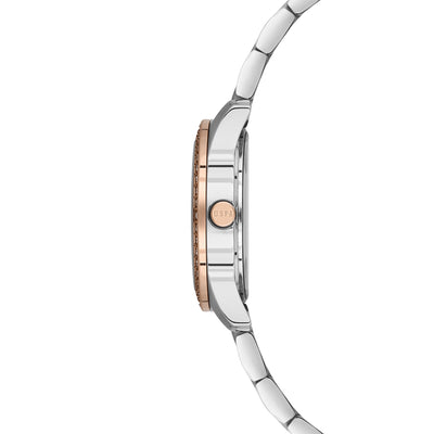 U.S. Polo Assn. Novelties Stainless Steel Bracelet Analog Watch for Women, 28mm