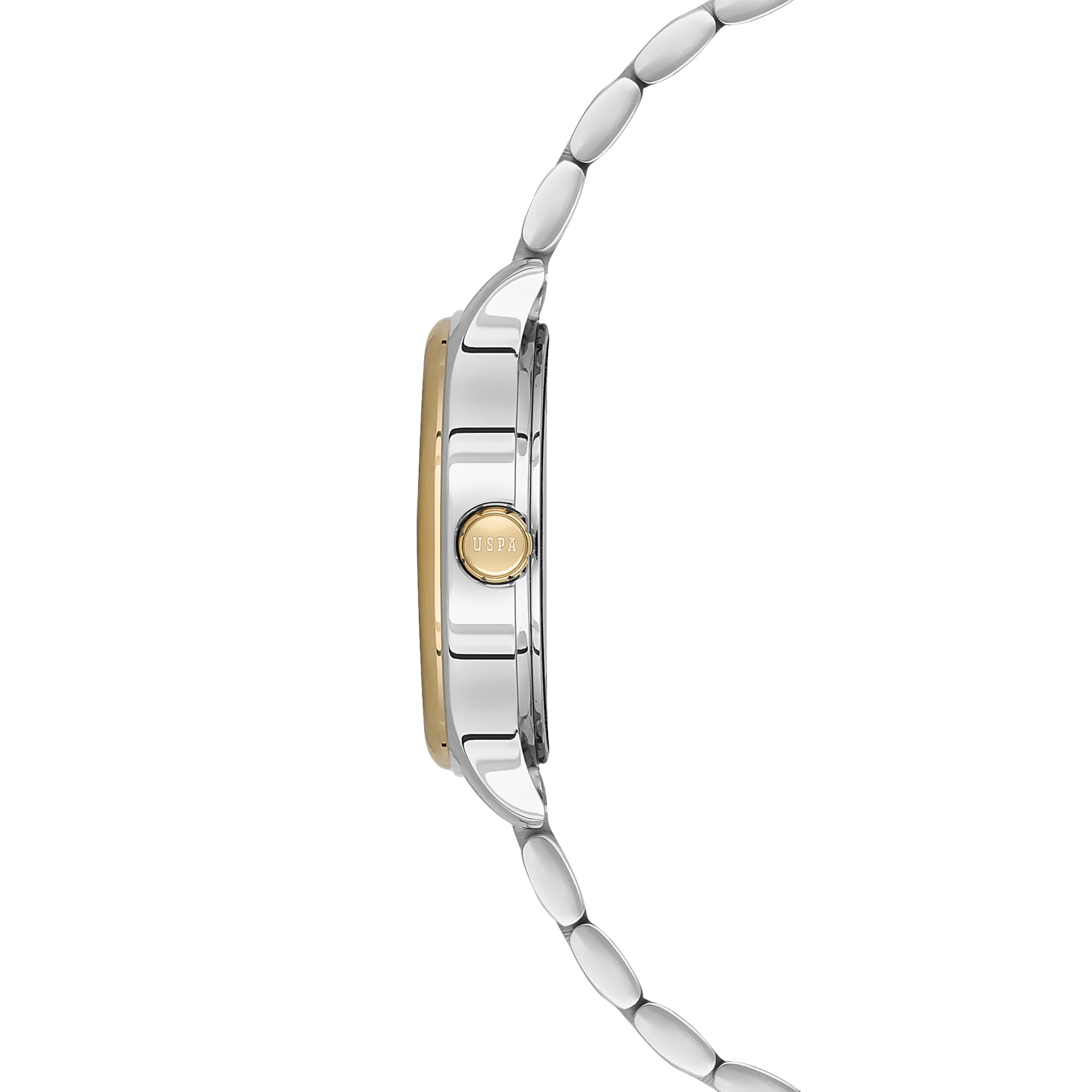 U.S. Polo Assn. Stile Stainless Steel Bracelet Analog Watch for Women, 30mm