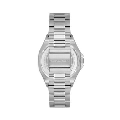 U.S. Polo Assn. Novelties Stainless Steel Bracelet Analog Watch for Women, 36mm