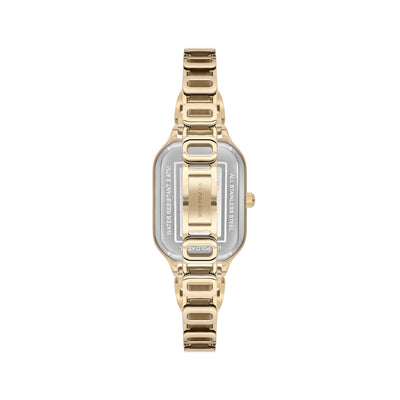 U.S. Polo Assn. Novelties Stainless Steel Bracelet Analog Watch for Women, 30mm